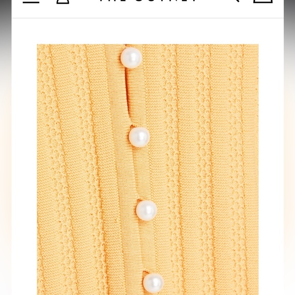 Sandro shirt with pear buttons - Picture 4 of 5